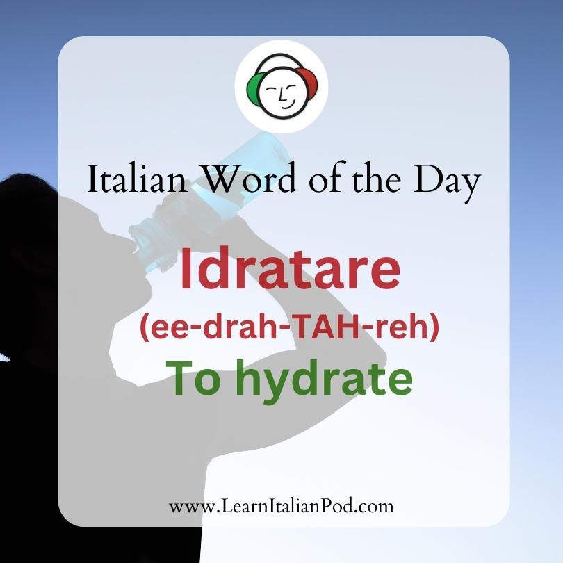 Idratare