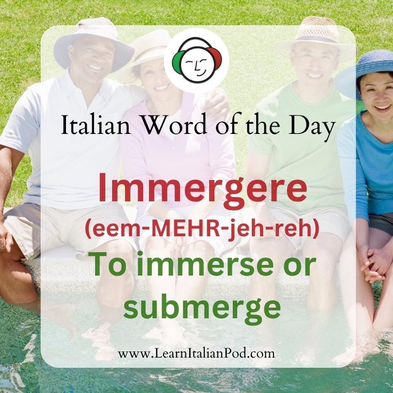Immergere
