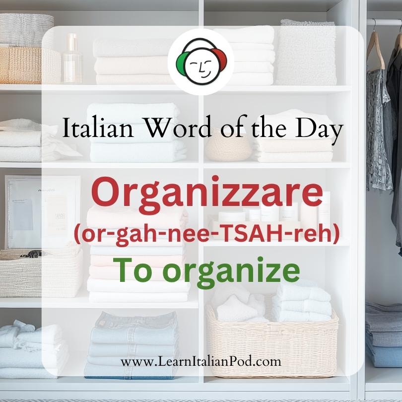Organizzare
